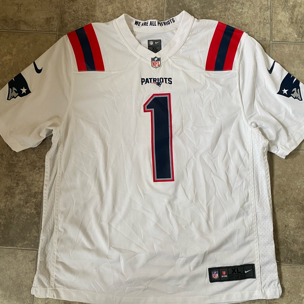 Cam Newton Patriots Jersey